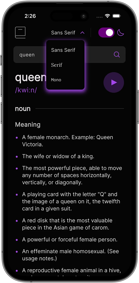 K_Dictionary screen 5